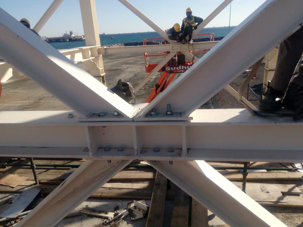 Heavy Steel Beam Construction